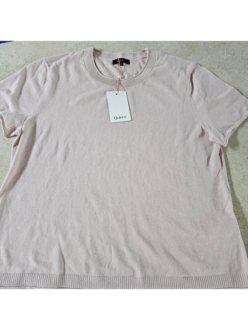Quince Women's Short Sleeve Sweater size M NEW